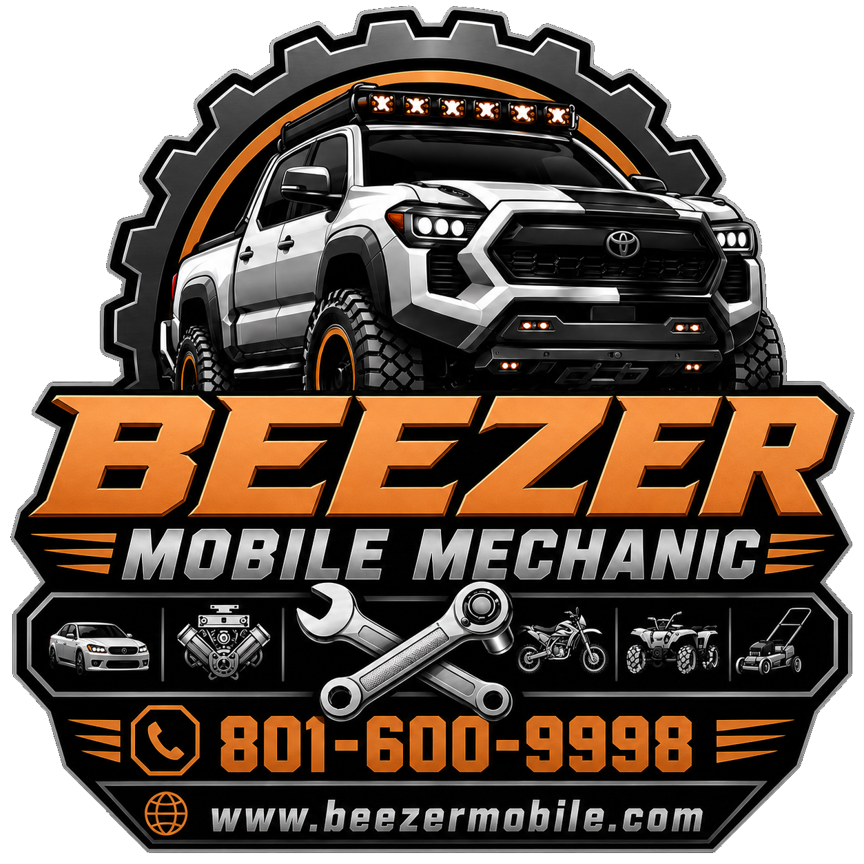 Beezer's Mobile Mechanic logo